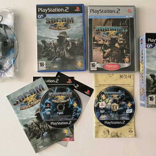 Playstation 2 Socom US Navy Seals Collector's Edition μεταχειρισμένο, ολλανδική έκδοση