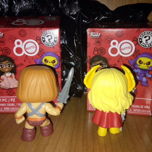 Funko Mystery Minis He-Man & She-Ra Mattel 80th Anniversary new set