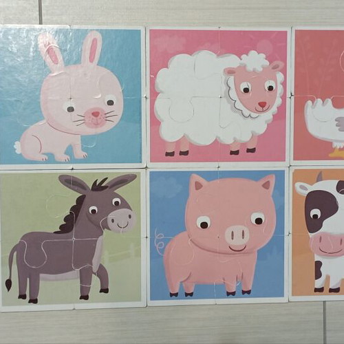 Ludattica Baby Puzzle Collection The Farm, 32 pcs