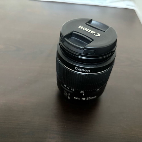 Canon DSLR 250D camera like new with tripod, case and micro SD cards