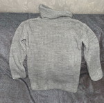 Pullover sweater gray like new, one size