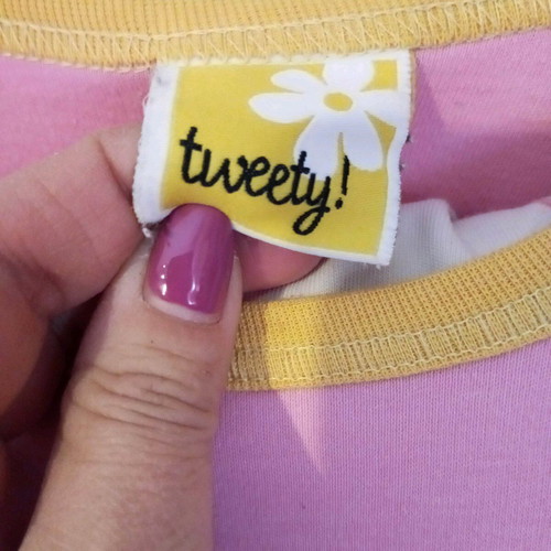 Girls' pajamas used, pink, Twetty