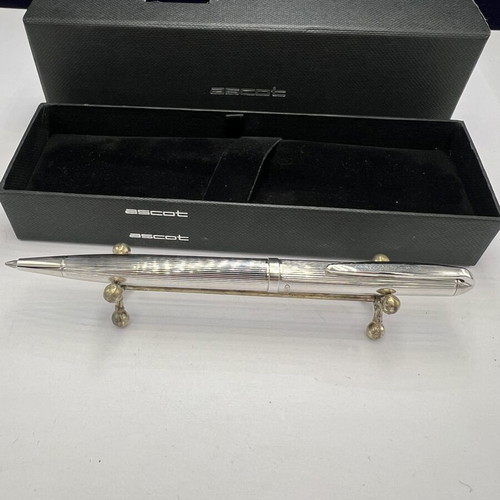 Ascot Silver 925 Pen new in box