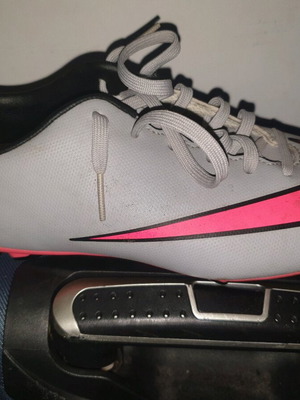 Nike football shoes size 36 new, gray