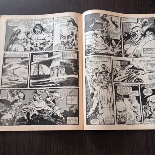 Conan 50 Cobra Press comic book used, large format