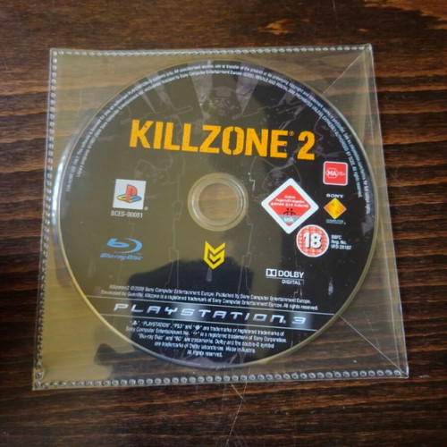 Killzone 2 PlayStation 3 disc used, action shooter