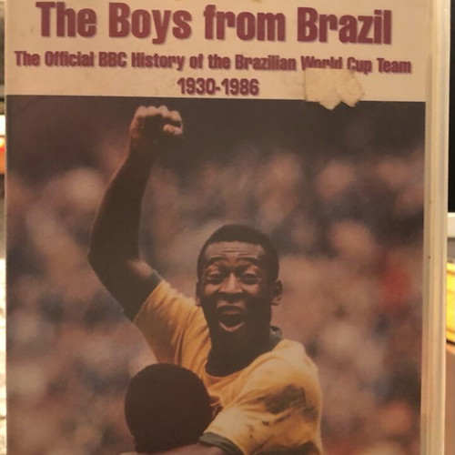 The Boys from Brazil video cassette like new, football documentary
