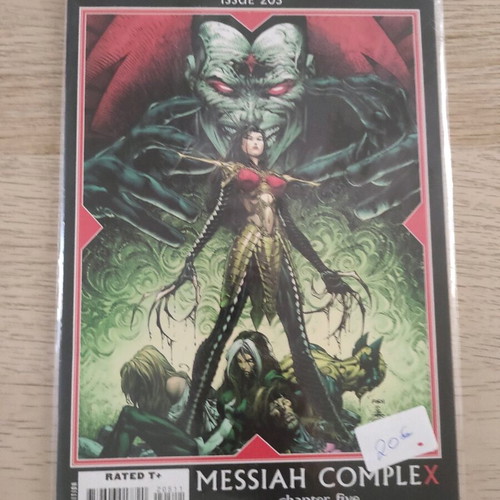 X-Men τεύχος 205 Messiah Complex μεταχειρισμένο, αγγλικά