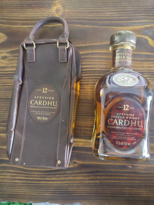 Whisky Cardhu 12 years collectible drink new with case