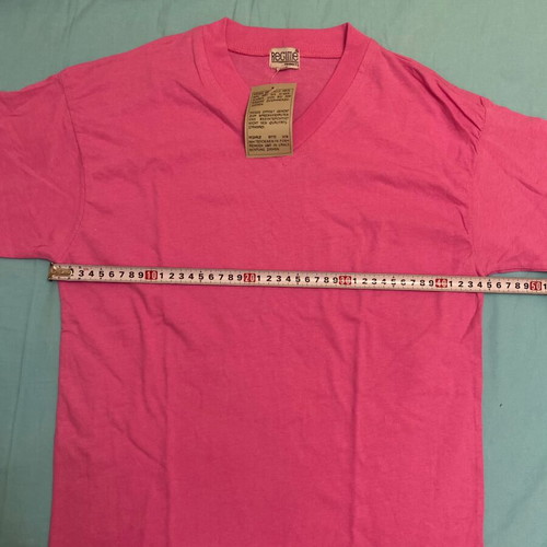 T shirt pink small 100% cotton new with tags