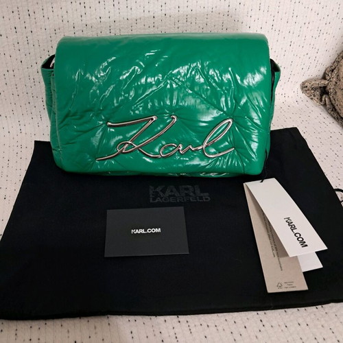 Karl Lagerfeld crossbody bag new, green