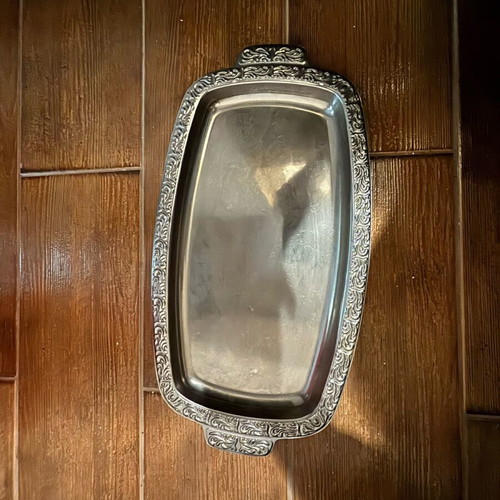 Silver tray used