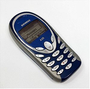 Siemens A55 Classic Κινητό τηλέφωνο Λειτουργικό Μπλέ Κλασικό Vintage κινητό τηλέφωνο με κουμπιά