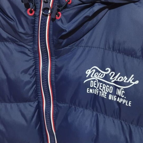 Blue teenage boys jacket like new for 12-14 years old