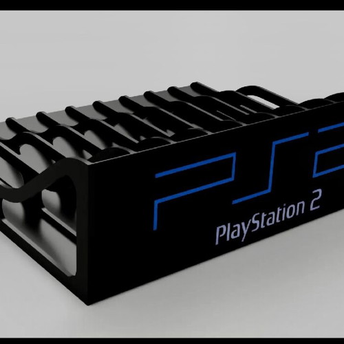 PS3 and PS2 game stands, 10 slots
