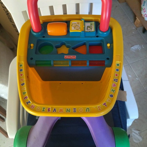 Fisher-Price Laugh & Learn 4-in-1 Snack Cart Walker like new
