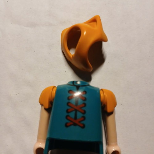 Playmobil torso, arms and hood, 4 sets