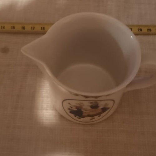 Swedish porcelain vintage creamer in excellent condition