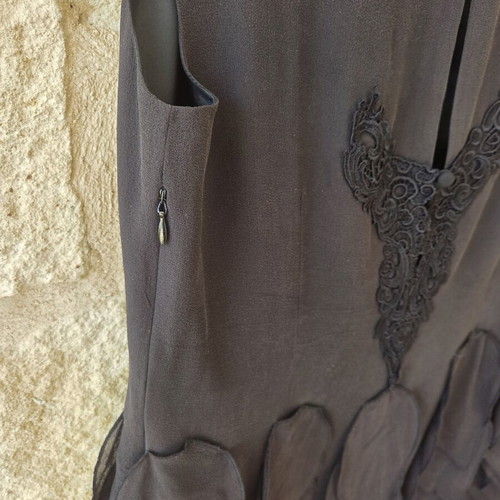 By Malene Birger Gemma Silk Sleeveless V-Neck Blouse like new, black, size L