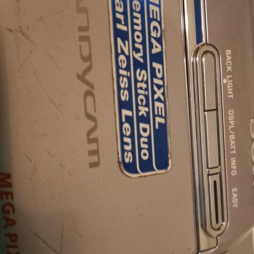 Sony camera non-working for parts