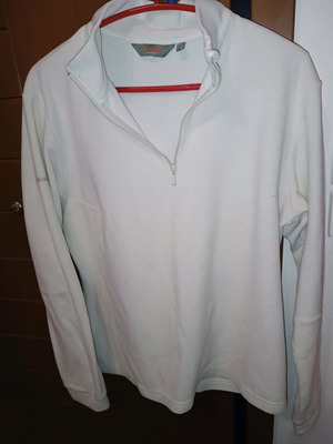 Lafuma women's fleece blouse used, beige, size L