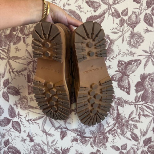 Viral Stradivarius Loafers size 36, genuine leather, like new