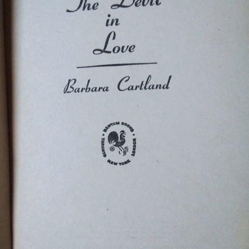 The Devil in Love book used, Greek language