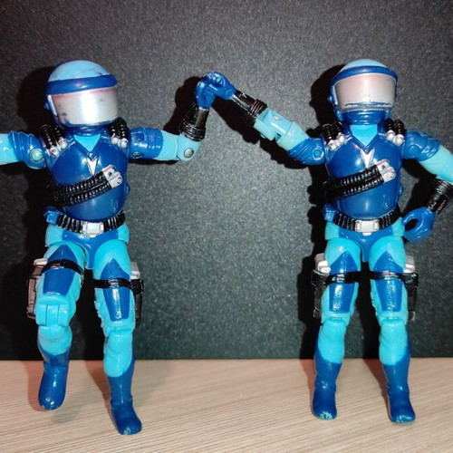 G.I.JOE Motor Viper (v1) Cobra STUN driver figures used, set of two