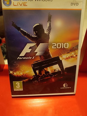 F1 2010 PC game like new, simulation