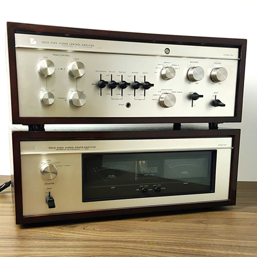 Luxman CL-350 & M-1600 vintage high-end preamplifier and power amplifier set used