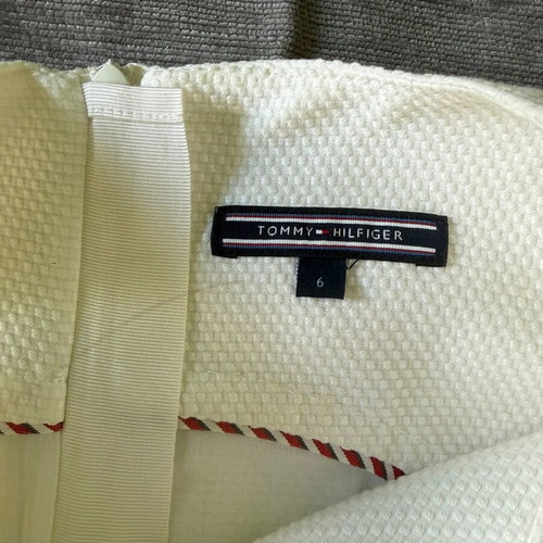 Tommy Hilfiger Sleeveless White Cotton Dress like new, size S/M