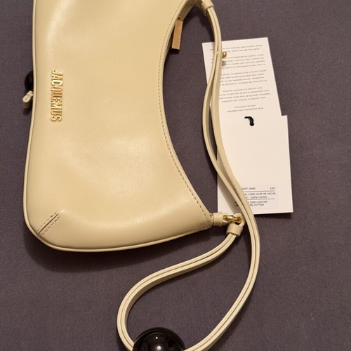 Jacquemus Le Bisou Perle bag, beige