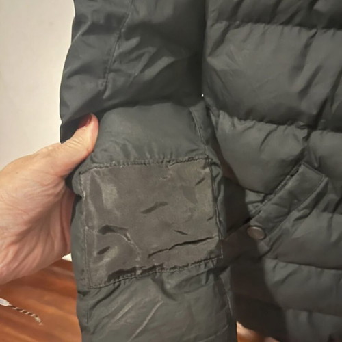 Nike children's down jacket like new, black, size 128-137 cm