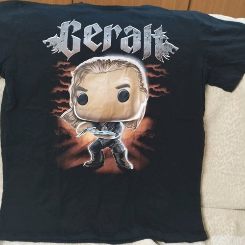 The Witcher Geralt T-shirt new, size Large