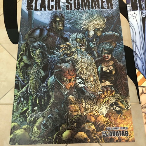 Black Summer set of 8 comics new, Warren Ellis, Juan Jose Ryp, Avatar Comics