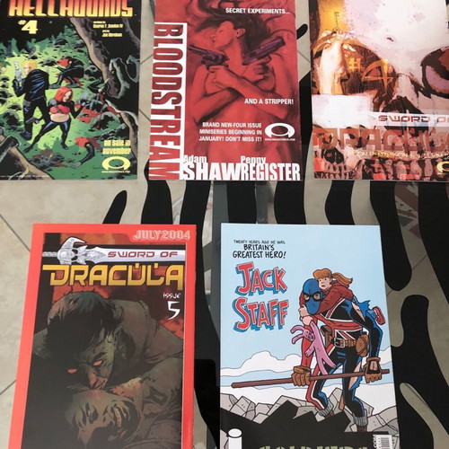 Sword of Dracula set of 5 comics new
