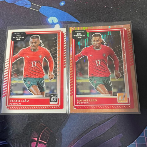 Donruss Road to World Cup 2025/26 Portugal Rafael Leao Optic and Insert like new