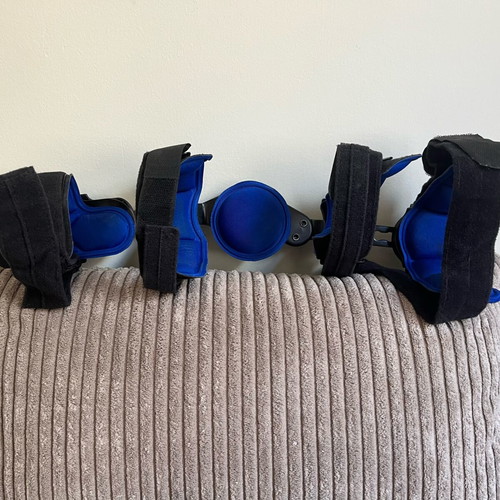 Hinged Orthosis for Left Arm or Leg, Like New, Adjustable Angles