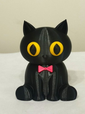 Κύριος Γάτος 3D Printed φιγούρα καινούργια, 12 εκατοστά