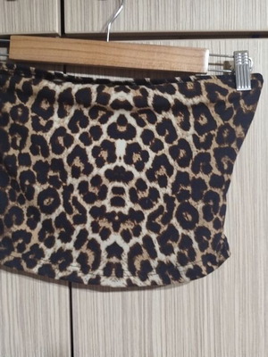 Top new, size S, beige and brown