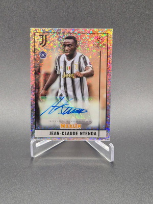 2020 Topps Chrome Speckle Refractor /150 Jean-Claude Ntenda Rookie Auto RC Juventus κάρτα