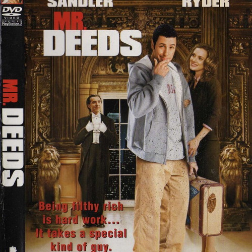 Mr Deeds DVD used, comedy, romantic with subtitles