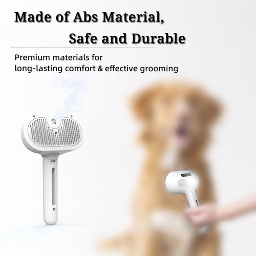 Magic Pet Hair Brush 3-in-1 Steam Massage New