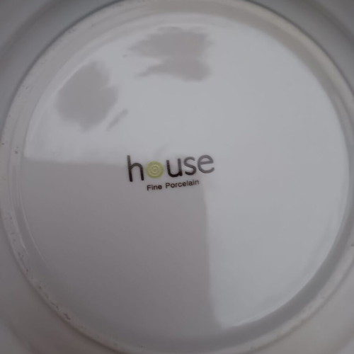 Set of 2 deep soup plates used