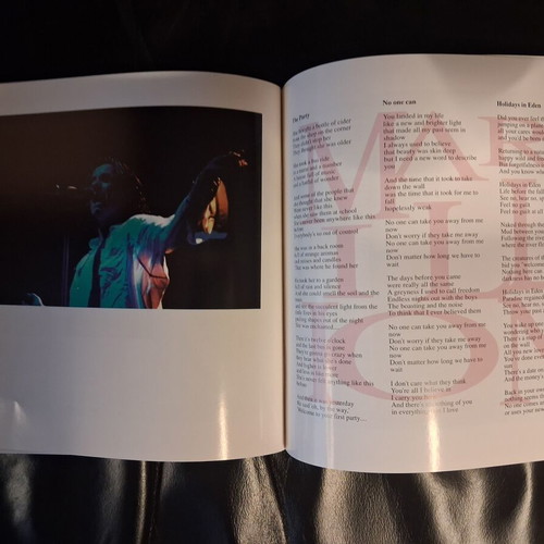 Marillion The Hogarth Lyrics book signed, used, English