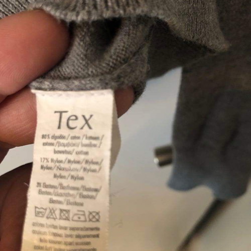 Thin cardigan gray like new, size XL