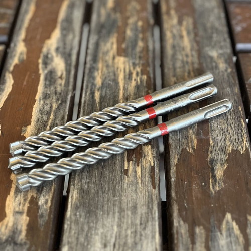 Hilti TE-CX 12 SDS Plus concrete hammer drill bits set of 3, new