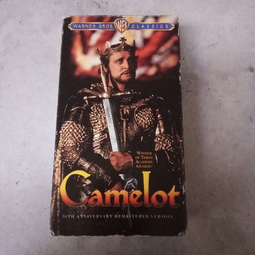 Camelot VHS tape used, double, 1990s edition