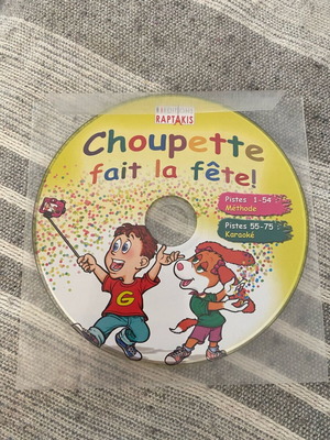 CD-DVD Choupette fait la fête σαν καινούργιο, Editions Raptakis