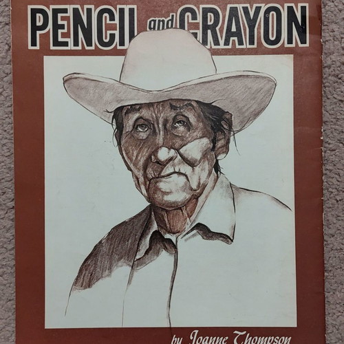 Sketch book used “SKETCH with PENIL and CRAYON”